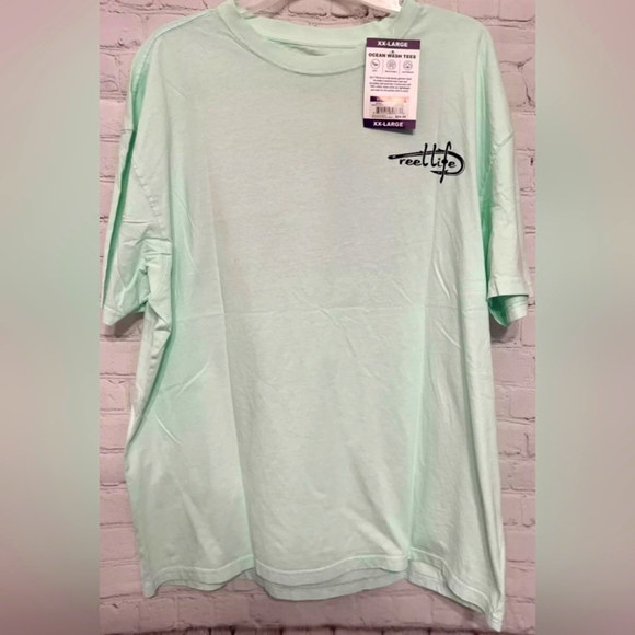 Reel Life Other - Reel Life Men's Ocean Wash Short Sleeve Tee Size XXL NWT MSRP $24.99